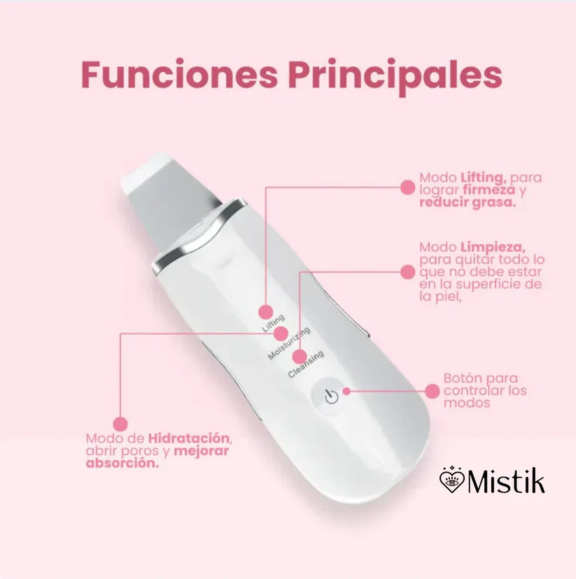 Limpiador Ultrasónico MultiPeel Power.