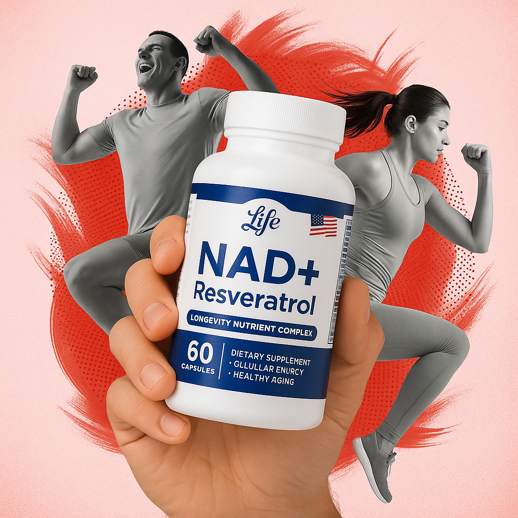 Nad + Resveratrol Americano.