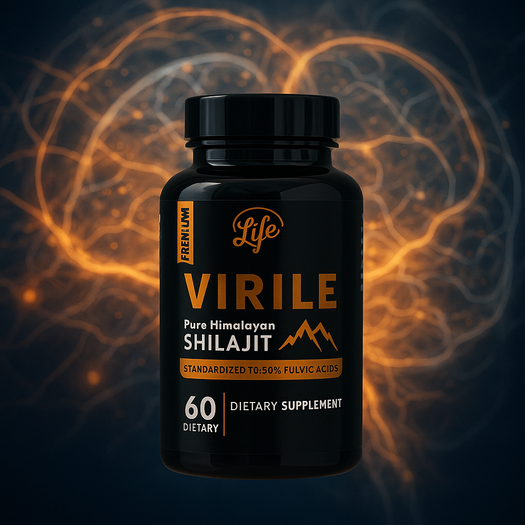 VIRILE con shilajit del himalaya.