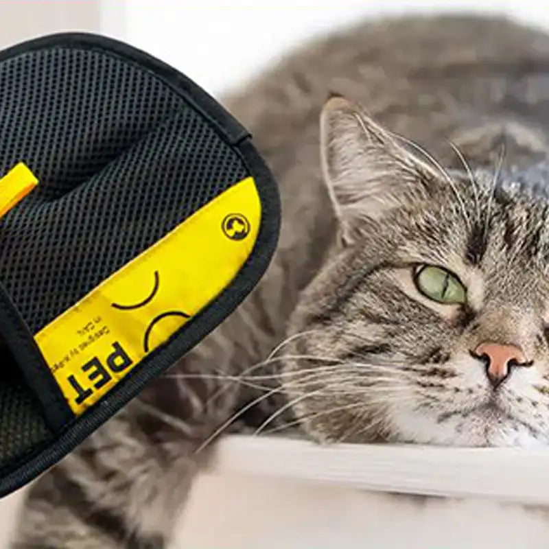 2 GUANTES ANTIPELO DOBLE CARA PARA MASCOTAS